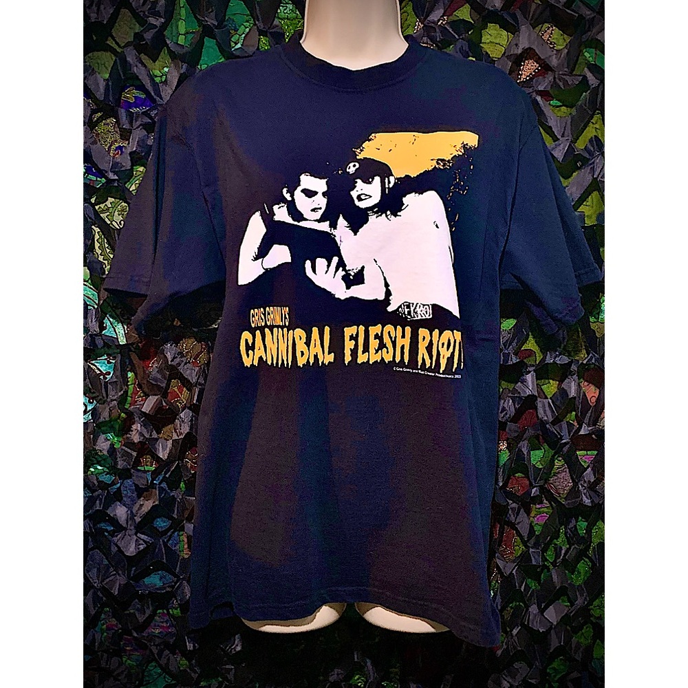 Gris Grimly “Cannibal Flesh Riot” Movie shirt from premiere party 2006